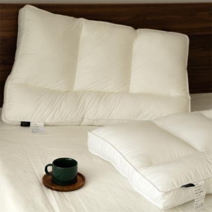 91家纺网 家纺一手货源 找家纺 （总）她喜爱枕芯枕头 2024新款日式全棉分区定位护颈枕枕头枕芯