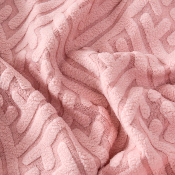 91家纺网 家纺一手货源 找家纺 千彤2023防滑防尘可拆卸水洗机洗全包款沙发套罩沙发笠-韵律系列 粉色