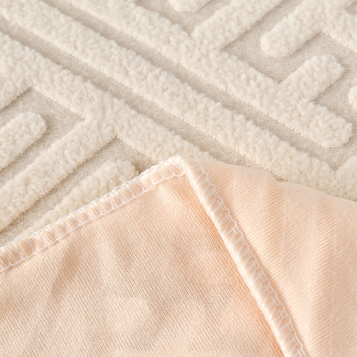 91家纺网 家纺一手货源 找家纺 千彤2023防滑防尘可拆卸水洗机洗全包款沙发套罩沙发笠-韵律系列 米白