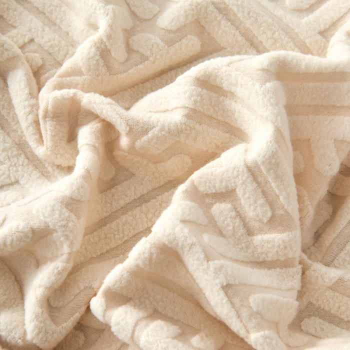 91家纺网 家纺一手货源 找家纺 千彤2023防滑防尘可拆卸水洗机洗全包款沙发套罩沙发笠-韵律系列 米白