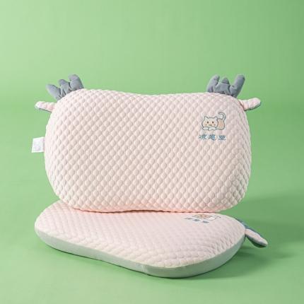 91家纺网 家纺一手货源 找家纺 （总）芯辰 2024新款冰豆豆凉感猫肚儿童枕