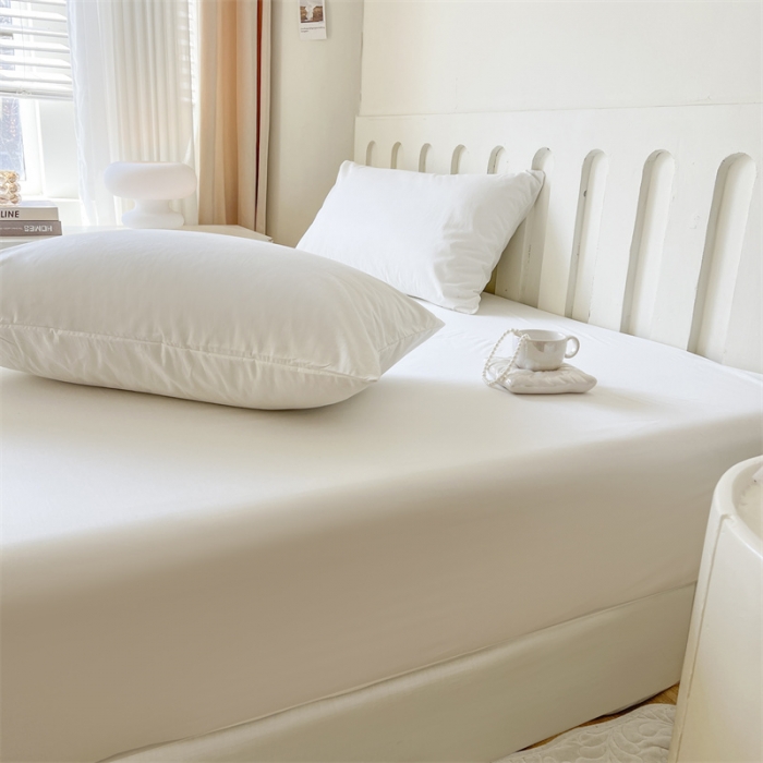 91家纺网 家纺一手货源 找家纺 （总）857家居 2023新款全棉纯色床笠床单