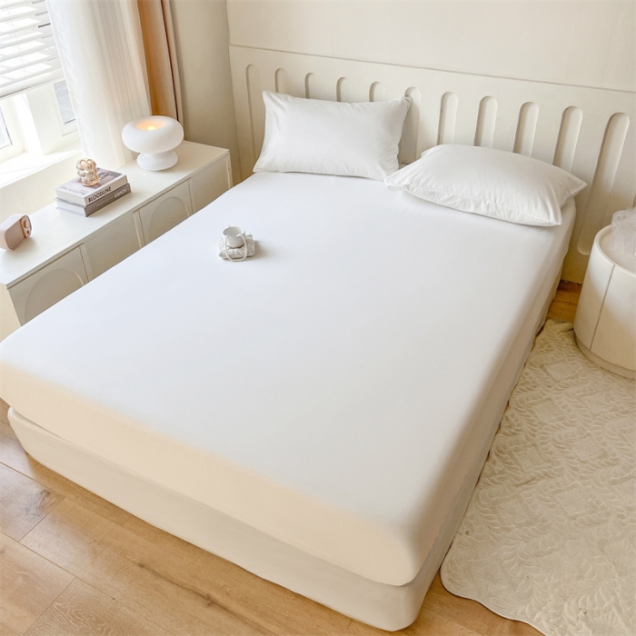 91家纺网 家纺一手货源 找家纺 （总）857家居 2023新款全棉纯色床笠床单