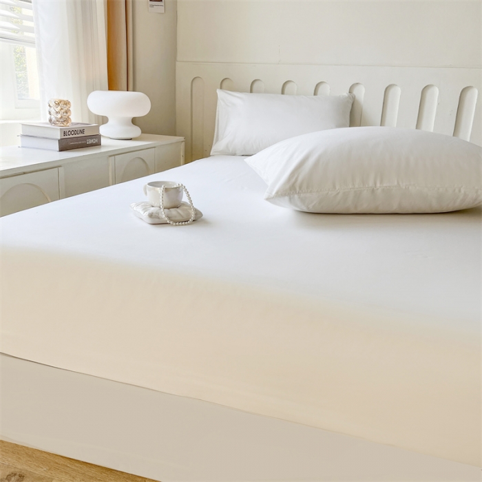 91家纺网 家纺一手货源 找家纺 （总）857家居 2023新款全棉纯色床笠床单