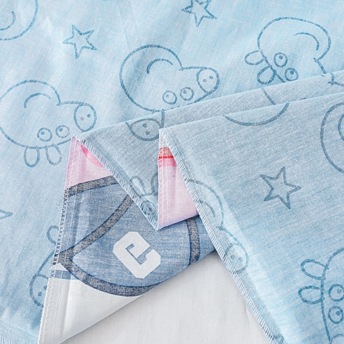 91家纺网 家纺一手货源 找家纺 乐秀 2023新款小猪佩奇正版授权幼儿园被子多件套（不含芯三件套） 乔治队长