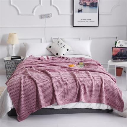 91家纺网 家纺一手货源 找家纺 （总）悦然 2024新款双层缕空毛巾被