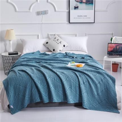 91家纺网 家纺一手货源 找家纺 （总）悦然 2024新款双层缕空毛巾被