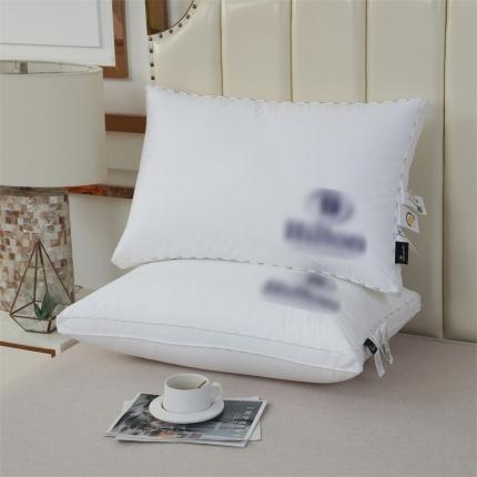 91家纺网 家纺一手货源 找家纺 （总）拾光枕芯 2023新款全棉酒店三防枕防油防水防污高档酒店枕款4