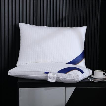 91家纺网 家纺一手货源 找家纺 （总）拾光枕芯 2023新款全棉酒店三防枕防油防水防污高档酒店枕款2