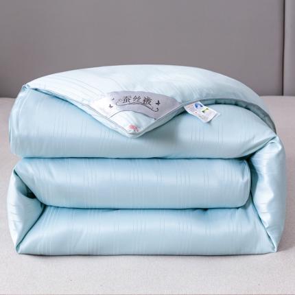 91家纺网 家纺一手货源 找家纺 （总）恒鑫 2025新款全棉提花桑蚕丝夏被春秋被冬被子母被被芯