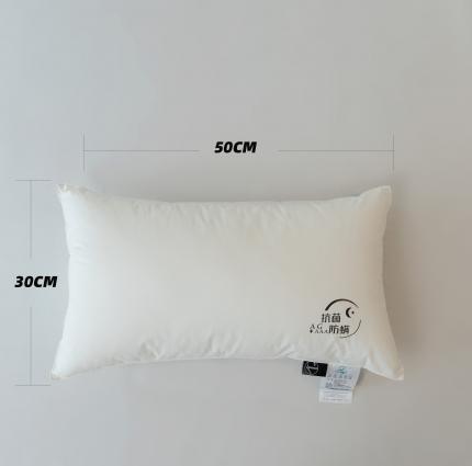 91家纺网 家纺一手货源 找家纺 (总）特！可水洗枕芯 A类全棉抗菌防螨枕头 儿童枕 学生枕 成人枕