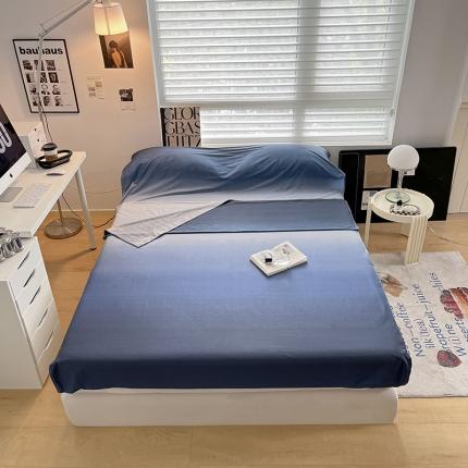 雅居纺 2023新款全棉印花隔脏睡袋 沧海