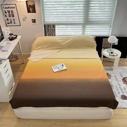 雅居纺 2023新款全棉印花隔脏睡袋 落日