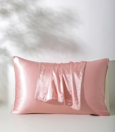 91家纺网 家纺一手货源 找家纺 总 嘉恋 2023新款百分百21姆真丝枕套单只装送礼盒包装