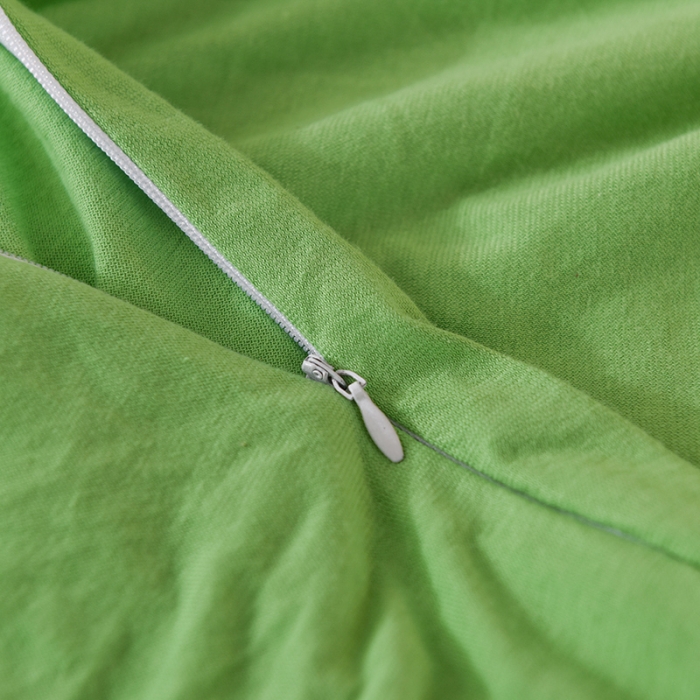 91家纺网 家纺一手货源 找家纺 甜之梦家纺 2025新款全棉针织棉睡袋单品（任何尺寸可以定制） 果绿