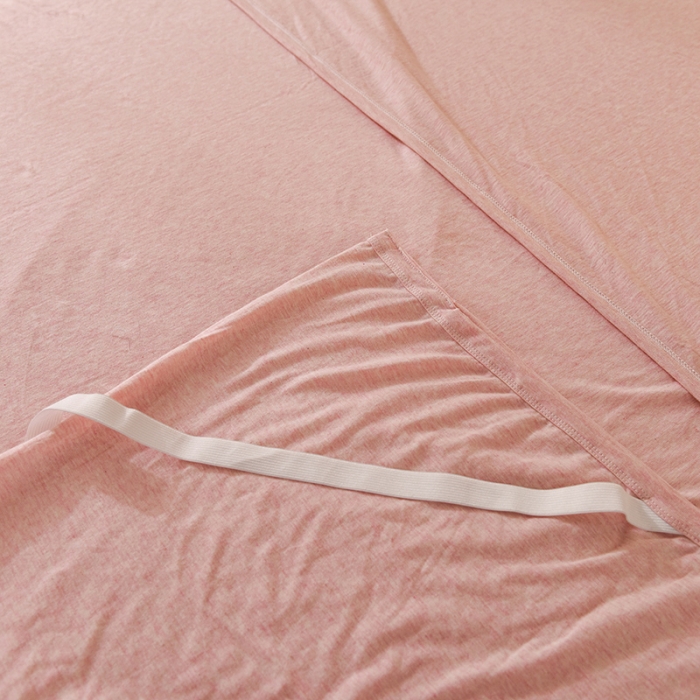 91家纺网 家纺一手货源 找家纺 甜之梦家纺 2025新款全棉针织棉睡袋单品（任何尺寸可以定制） 浅粉