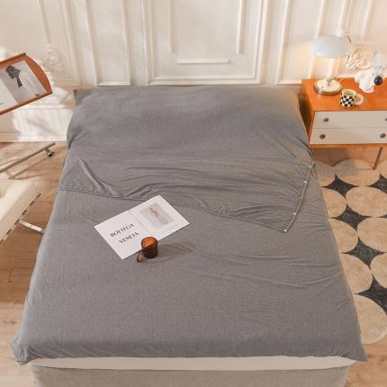 甜之梦家纺 2025新款全棉针织棉睡袋单品（任何尺寸可以定制） 雅灰