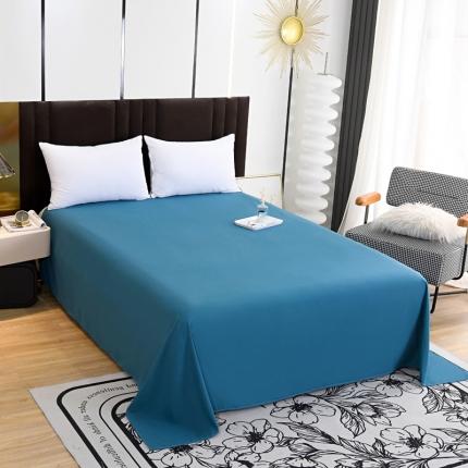 91家纺网 家纺一手货源 找家纺 （总）亿佳人 2025新款亲肤水洗棉纯色系列单床单-风格一