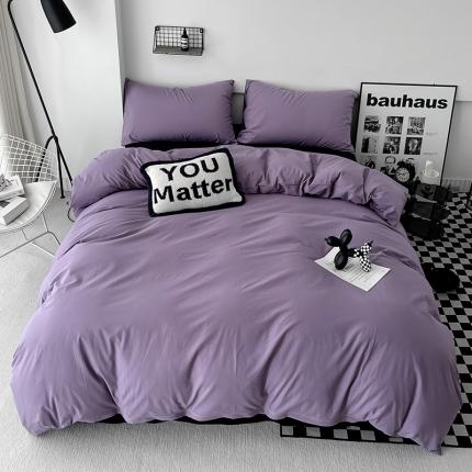 91家纺网 家纺一手货源 找家纺 （总）梦家居 2023新款混搭全棉水洗棉四件套