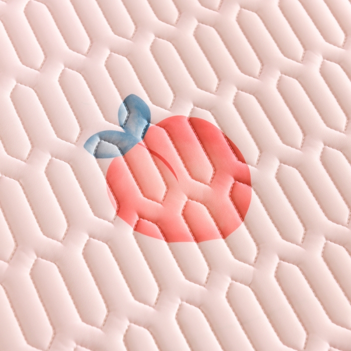 91家纺网 家纺一手货源 找家纺 卓尔居 2023新款乳胶印花凉席床单床笠床裙套件 芝芝桃桃