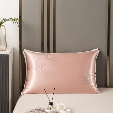 91家纺网 家纺一手货源 找家纺 (总) 其乐 2023新款真丝绣花蛋白枕头枕芯超30天不退不换 