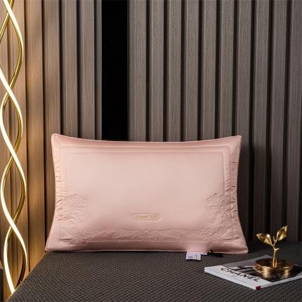 91家纺网 家纺一手货源 找家纺 其乐 2023新款欧式蛋白立体枕头枕芯 粉色48*74cm