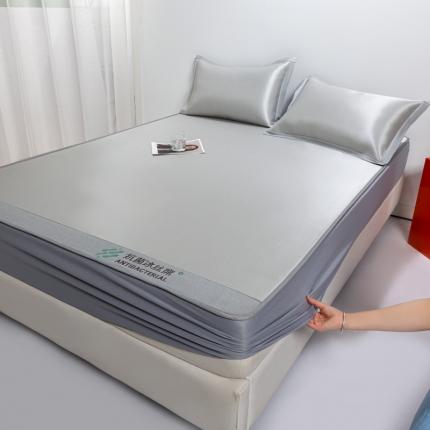 91家纺网 家纺一手货源 找家纺 （总）春晓 2024新款A类绣花抗菌冰丝席