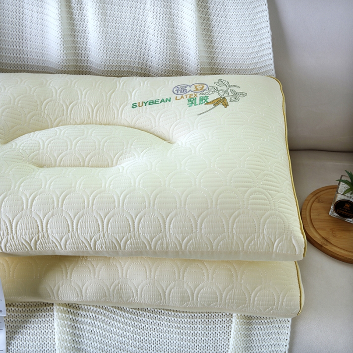 91家纺网 家纺一手货源 找家纺 （总）拾光 2023新款立体乳胶福豆柔软云感枕芯