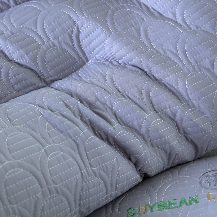 91家纺网 家纺一手货源 找家纺 拾光 2023新款立体乳胶福豆柔软云感枕芯 紫色