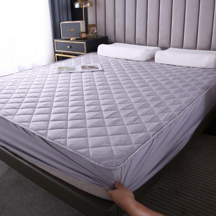 91家纺网 家纺一手货源 找家纺 （总）棉立方酒店布草全包围床笠夹棉床笠民宿床笠宾馆床笠全白床笠