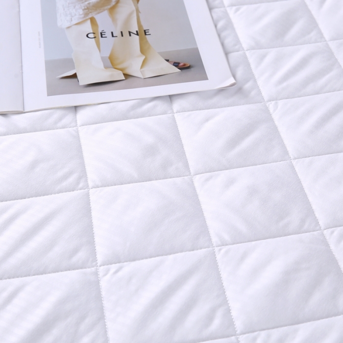 91家纺网 家纺一手货源 找家纺 棉立方酒店布草全包围床笠夹棉床笠民宿床笠宾馆床笠全白床笠