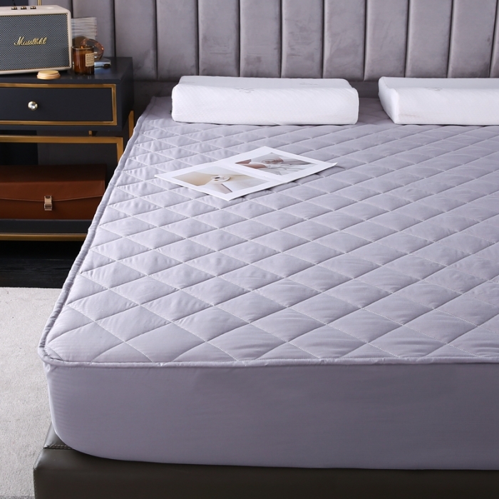 91家纺网 家纺一手货源 找家纺 棉立方 酒店布草全包围床笠夹棉床笠民宿床笠宾馆床笠全白床笠