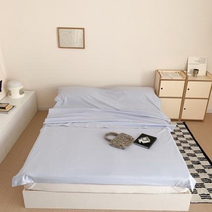 Mr.pig猪先生水洗棉 2023新款纯色隔脏睡袋 睡袋-浅蓝