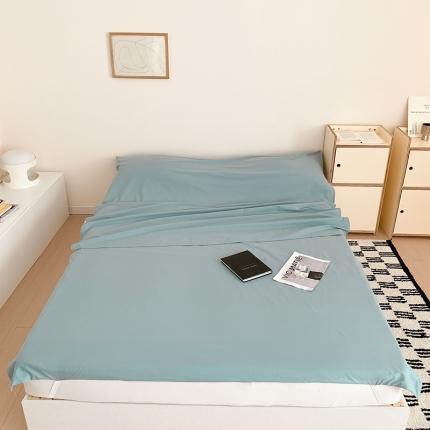 Mr.pig猪先生水洗棉 2023新款纯色隔脏睡袋 睡袋-水绿