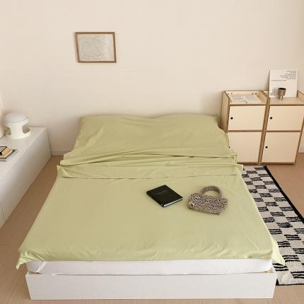 Mr.pig猪先生水洗棉 2023新款纯色隔脏睡袋 睡袋-豌豆青