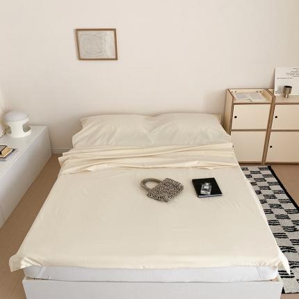 Mr.pig猪先生水洗棉 2023新款纯色隔脏睡袋 睡袋-杏仁白