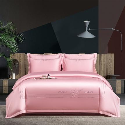 91家纺网 家纺一手货源 找家纺 （总）博之洋 2025新款长绒棉居家款轻奢生活系列四件套