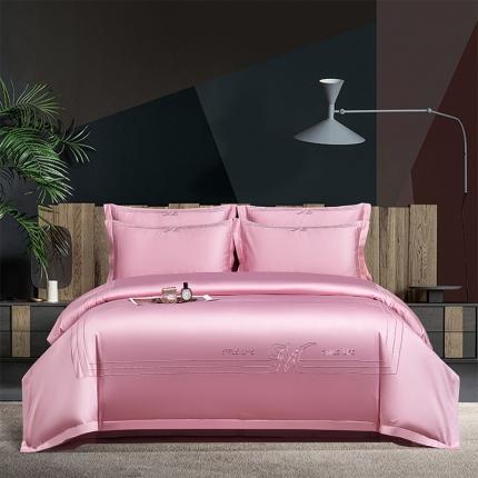 91家纺网 家纺一手货源 找家纺 （总）博之洋 2025新款长绒棉居家款轻奢生活系列四件套