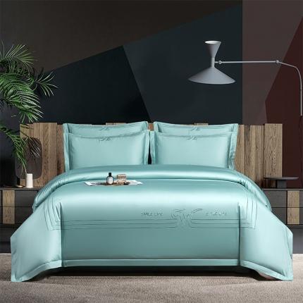 91家纺网 家纺一手货源 找家纺 （总）博之洋 2025新款长绒棉居家款轻奢生活系列四件套