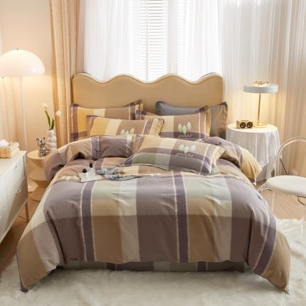 91家纺网 家纺一手货源 找家纺 （总）金纱玉纺家纺 2024新款加厚AB版四件套