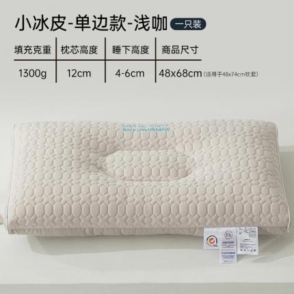 91家纺网 家纺一手货源 找家纺 （总）昕科 2025新款小冰皮凉感乳胶枕芯-枕头分区定型乳胶片枕成人爆款枕
