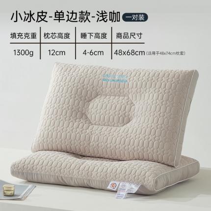 91家纺网 家纺一手货源 找家纺 （总）昕科 2025新款小冰皮凉感乳胶枕芯-枕头分区定型乳胶片枕成人爆款枕