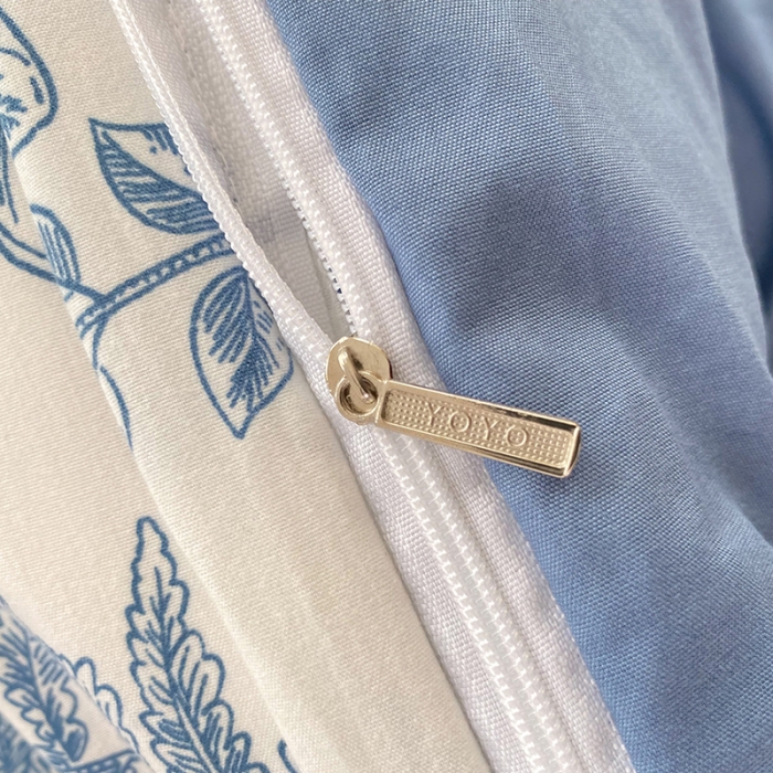 91家纺网 家纺一手货源 找家纺 慕尚家纺 2025新款A类超柔双层水洗四件套 兰花草