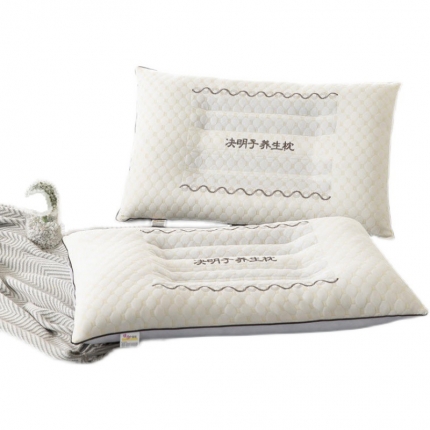 91家纺网 家纺一手货源 找家纺 （总）拾光枕芯 2023新款冰豆豆凉感科技护颈枕透气睡眠枕芯