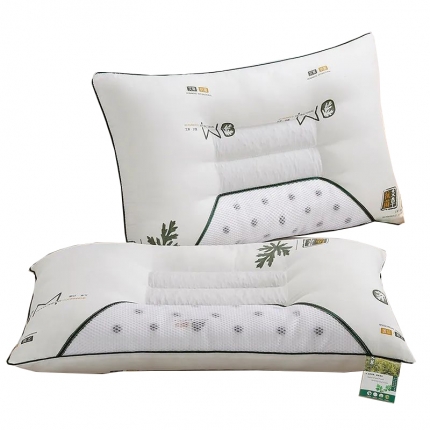 91家纺网 家纺一手货源 找家纺 拾光枕芯 全棉磁疗决明子护颈椎草本枕头成人枕芯