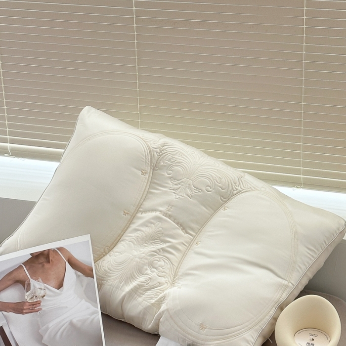 91家纺网 家纺一手货源 找家纺 （总）伟邦枕芯 2023新款法式乳胶功能枕