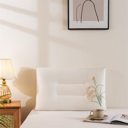 91家纺网 家纺一手货源 找家纺 （总）其乐枕芯 2023新款大米生物基能量护颈枕超30天不退不换 