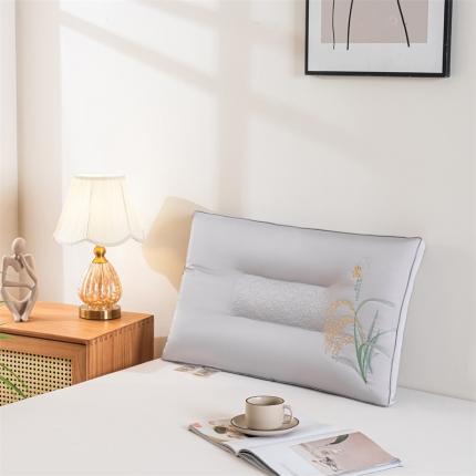 91家纺网 家纺一手货源 找家纺 （总）其乐枕芯 2023新款大米生物基能量护颈枕超30天不退不换 