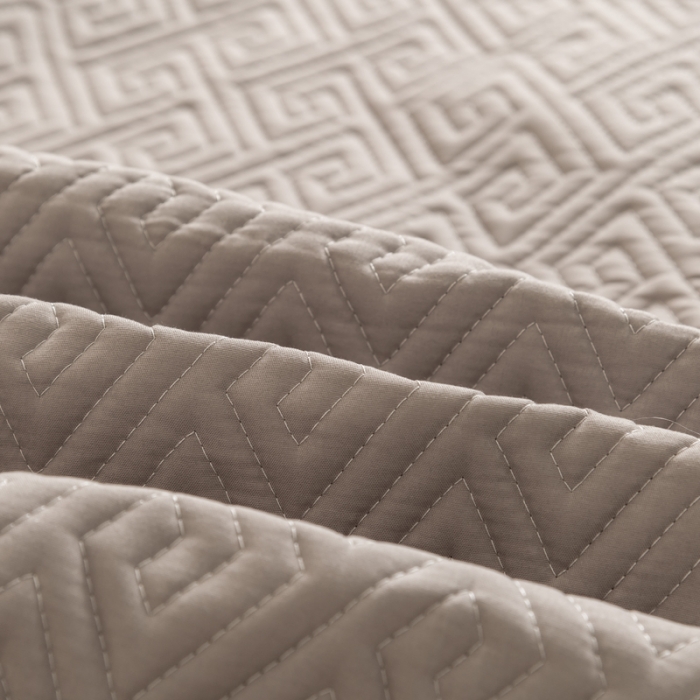 91家纺网 家纺一手货源 找家纺 梦舒羽2025新款夹棉花边双人枕套单人加厚长款枕芯套 浅灰