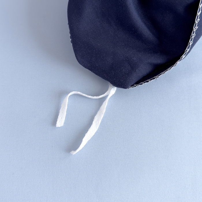 91家纺网 家纺一手货源 找家纺 曼谷 贴布绣四件套小怪兽柔软磨毛床上用品水洗棉套件 小怪兽-可可浅蓝